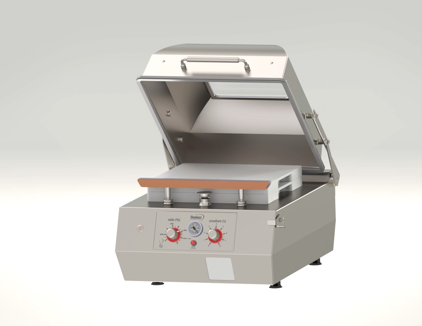 Machine sous vide professionnelle DADAUX ASTORR 421 ouverte